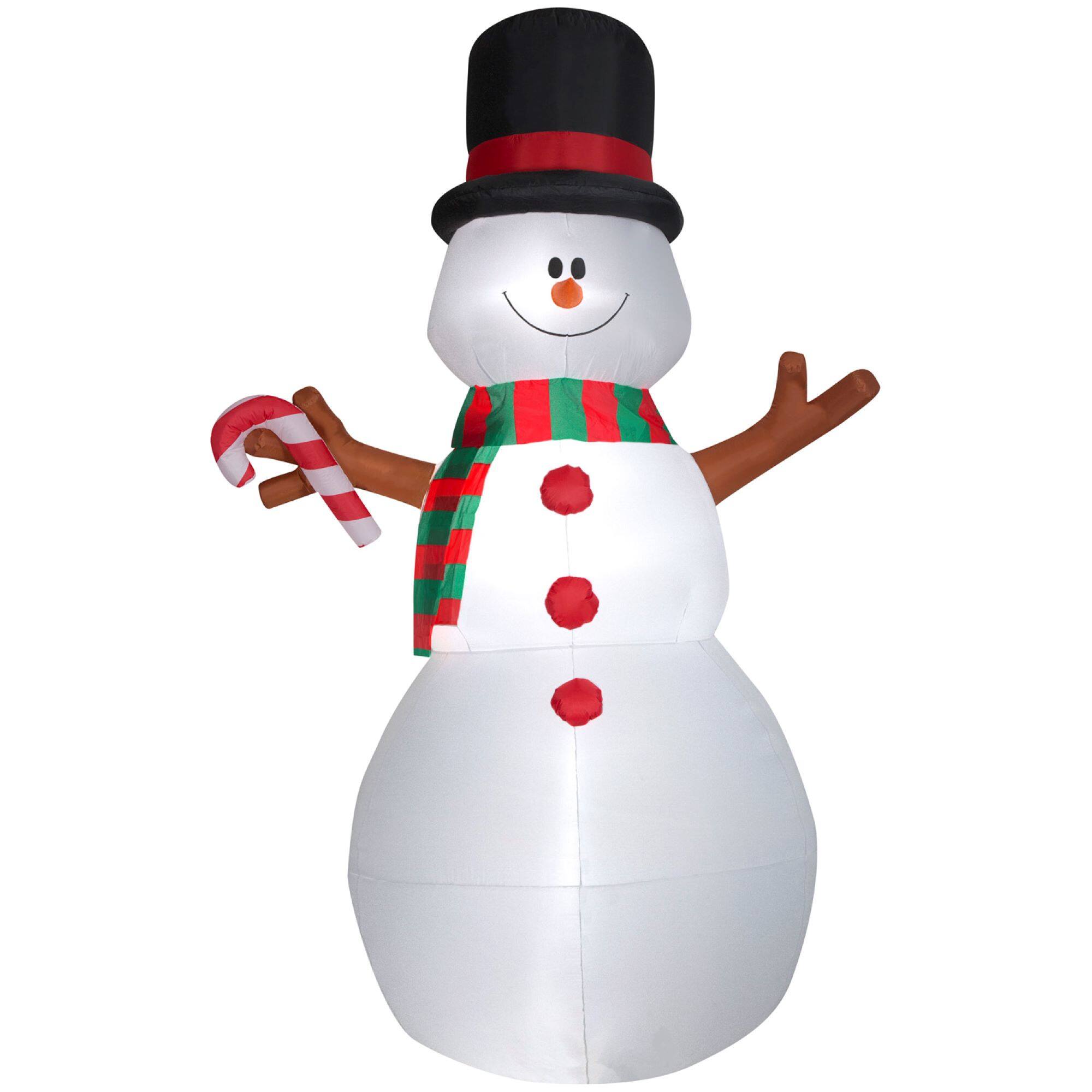 10ft. Airblown® Inflatable Animated Swiveling Snowman
